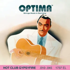 Optima Strings Acoustic Guitar Hot Club Gypsyfire silver plated - Set (1737EL)