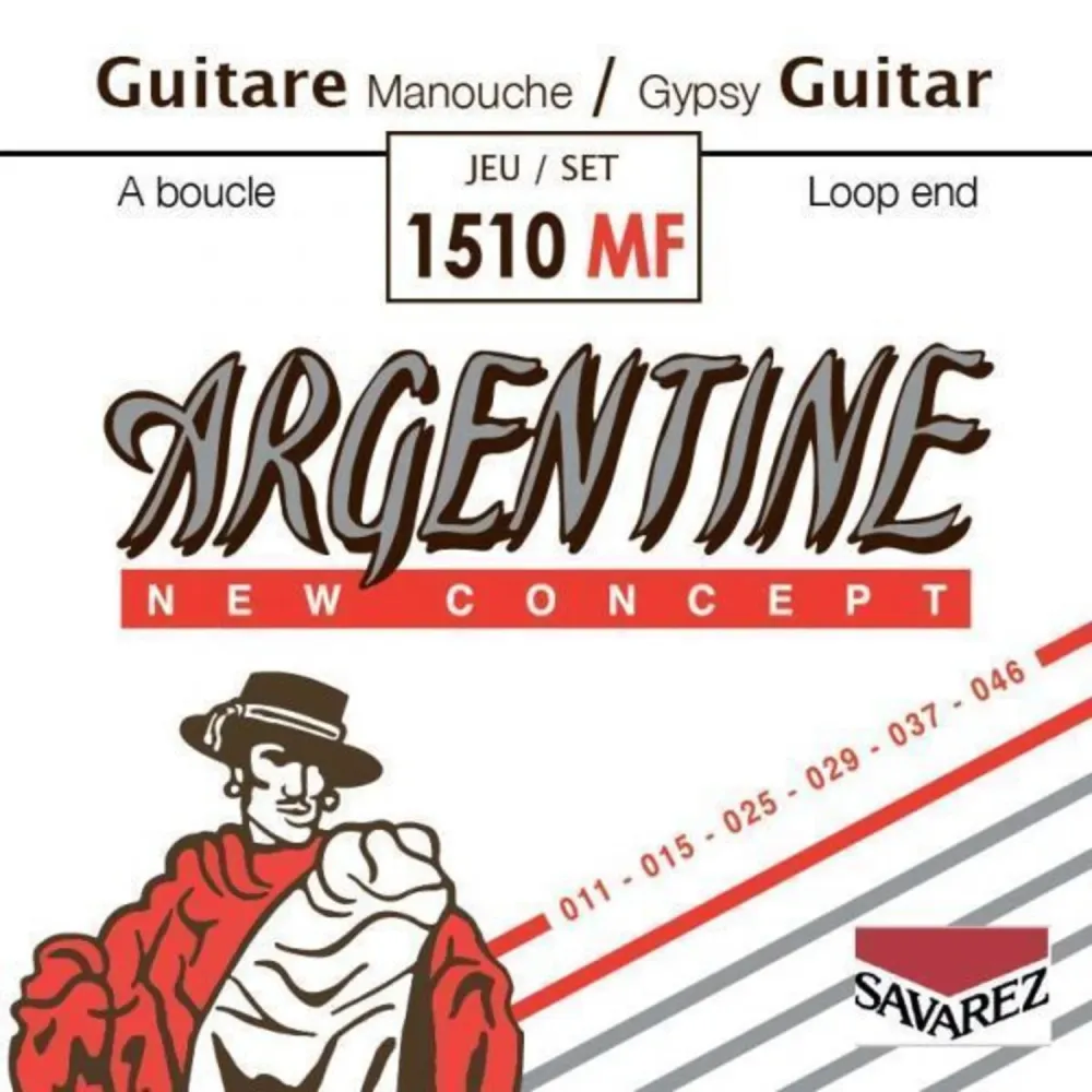Savarez Strings Acoustic Guitar Argentine - Set (1510MF)