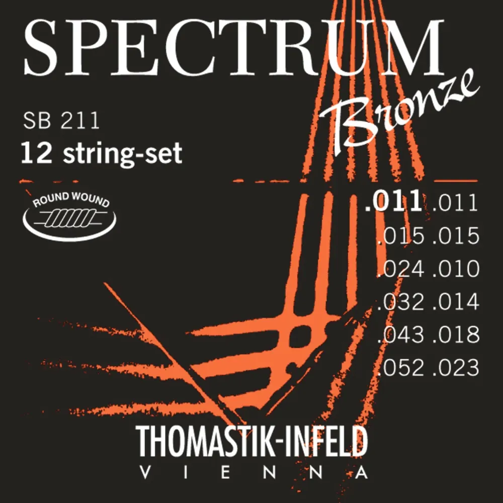 Thomastik-Infeld Strings Acoustic Guitar Spectrum Bronze Series - Set (SB 211)