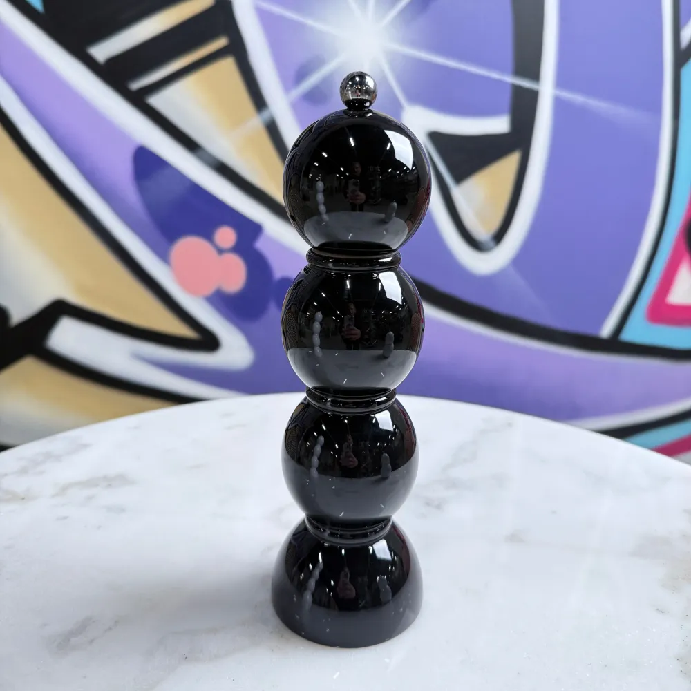 Bobbin Salt & Pepper Mill Black
