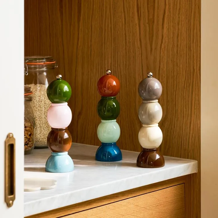 Bobbin Salt & Pepper Mill Nutmeg Multi