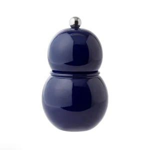 Small Bobbin Salt & Pepper Mill Navy Blue