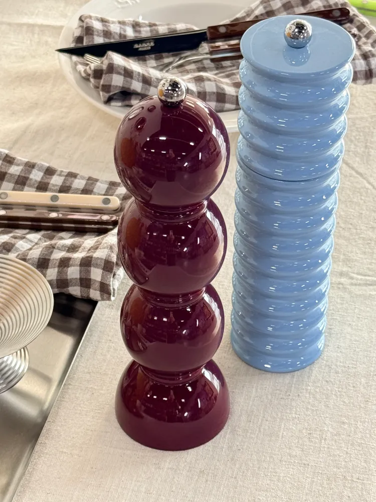 Twister Salt & Pepper Mill Light Blue