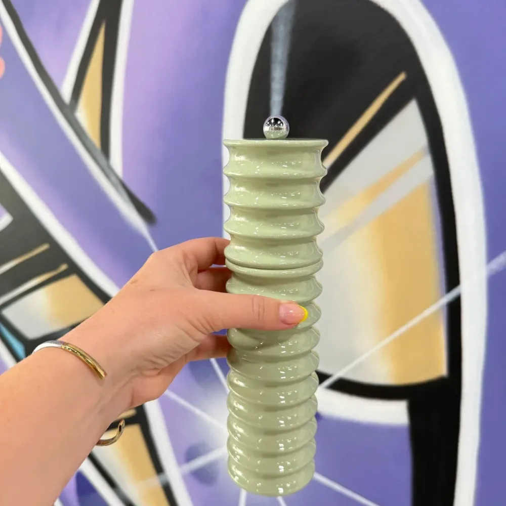 Twister Salt & Pepper Mill Sage