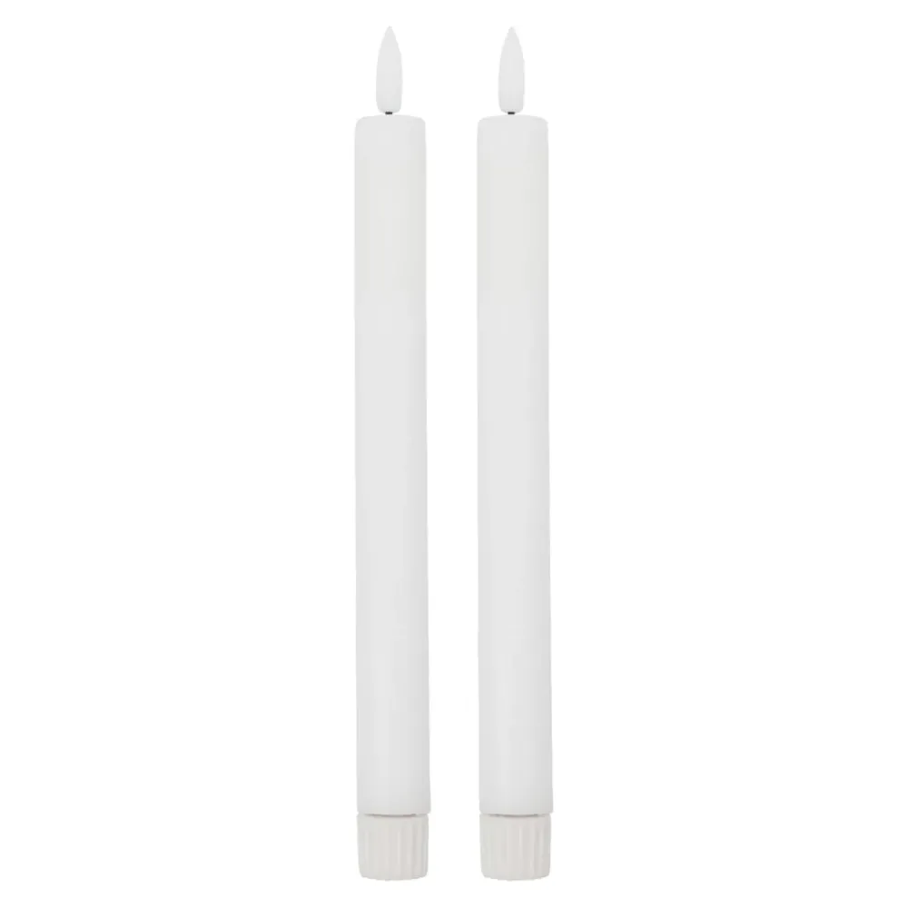 2 stk | Ledlys Hvit H24,5