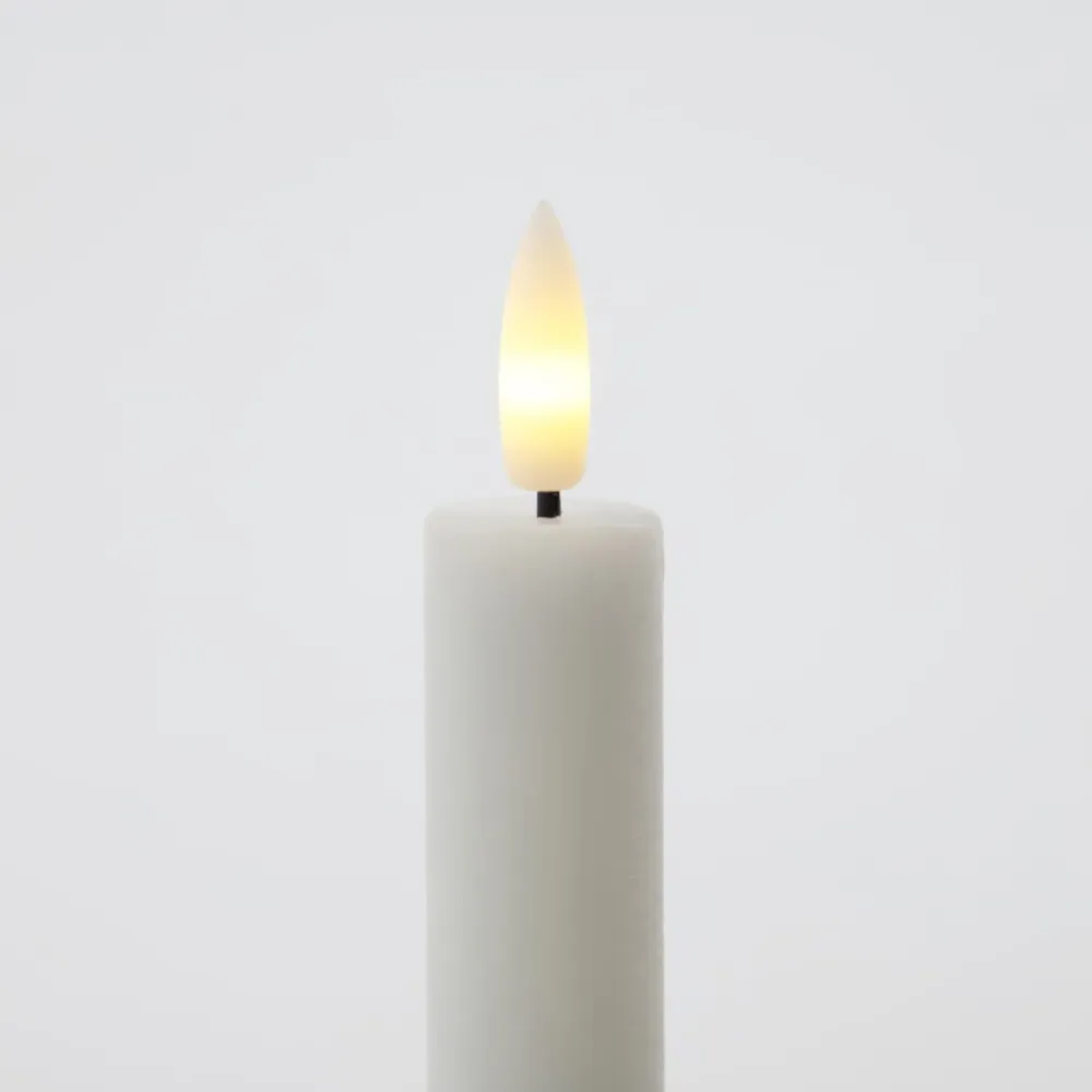 2 stk | Ledlys Hvit H24,5