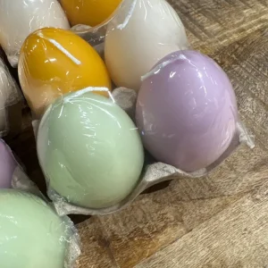 Egg lys, 4-pack, Multi colour