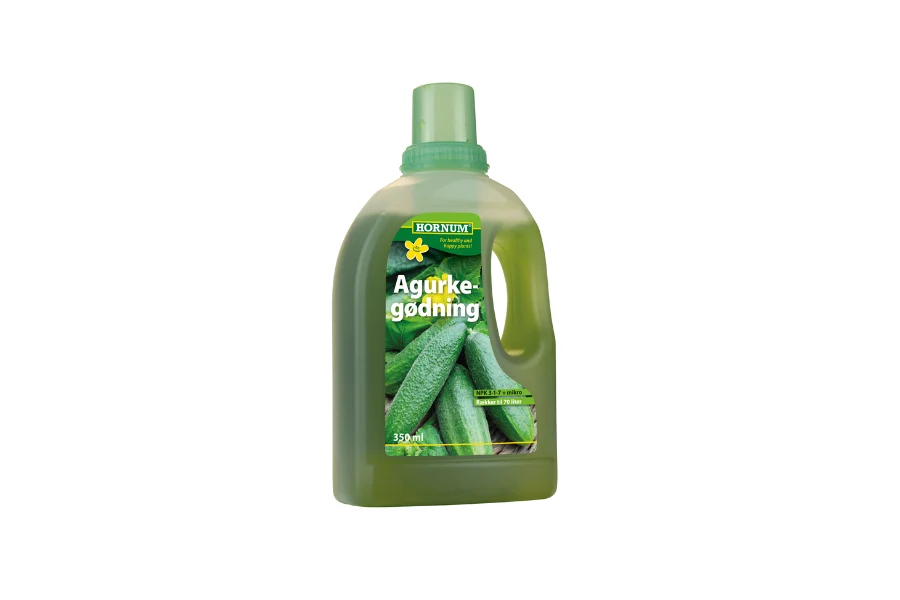 HORNUM® Agurkgjødsel – Flytende GEL-gjødsel Sunn Vekst, 350 ml