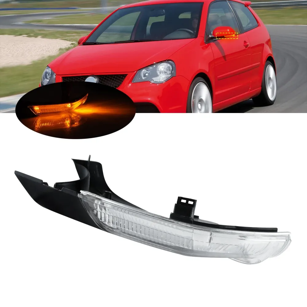 LED Wing Door Mirror Indicator Light Direct Replacement Skoda Octavia II Left (2004-2010)