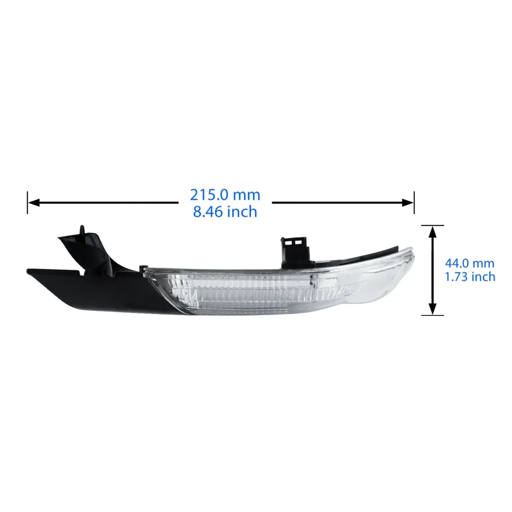 LED Wing Door Mirror Indicator Light Direct Replacement Skoda Octavia II Left (2004-2010)