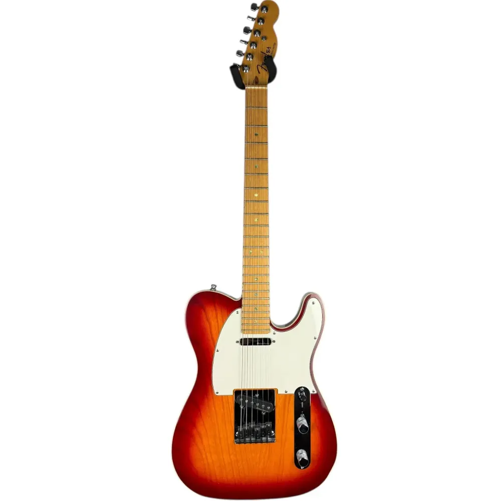 Fender American Deluxe Telecaster 2002 - Kirsebær Sunburst