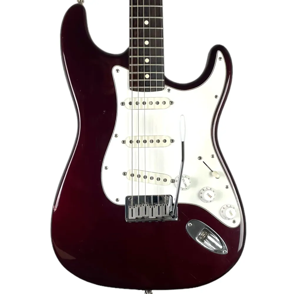 Fender American Standard Stratocaster 40-årsjubileum 1993 - Vinrød