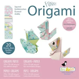 Morsom origami - ekorn