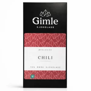 Chili - 70% Mørk sjokolade - økologisk
