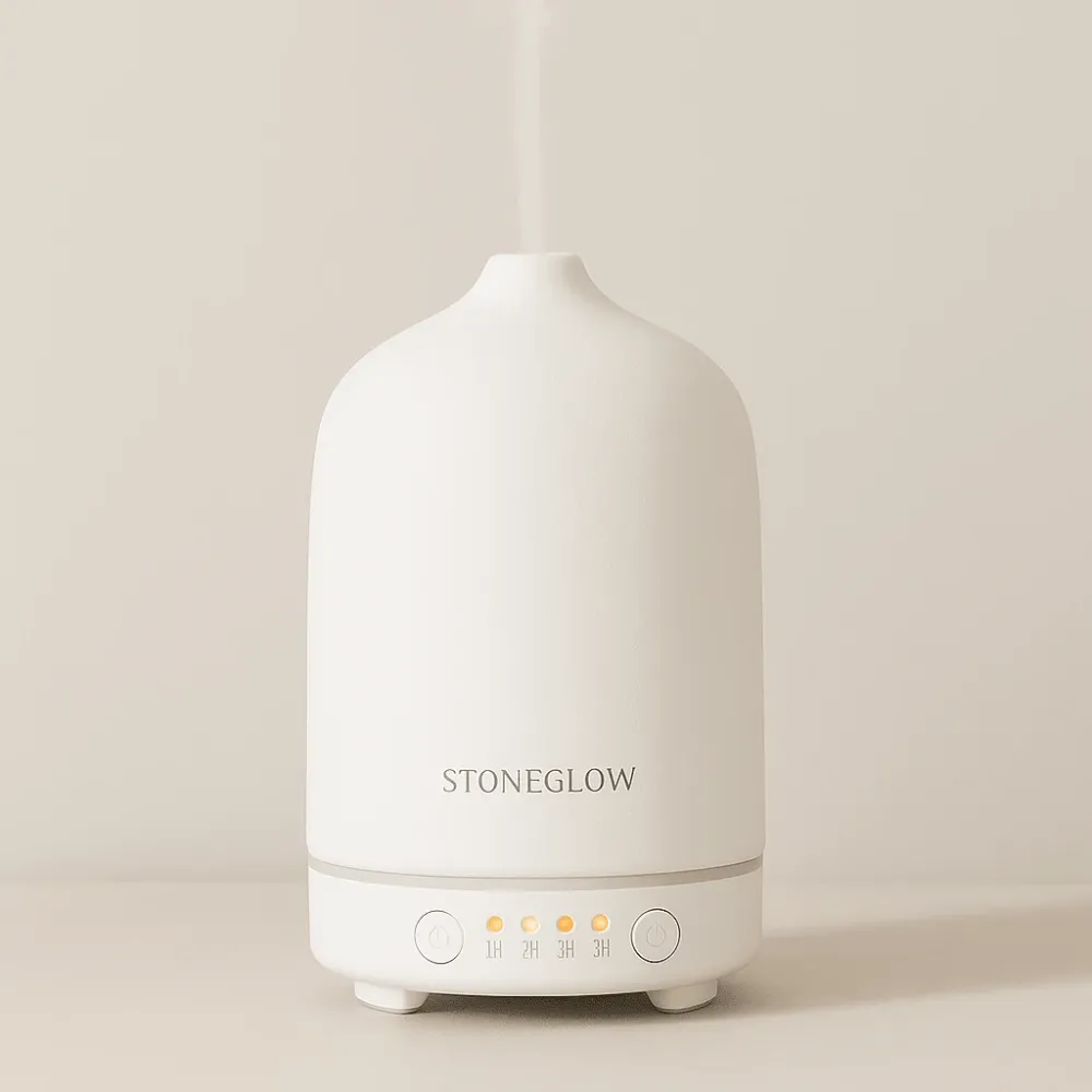 Aromadiffuser startpakke hvit