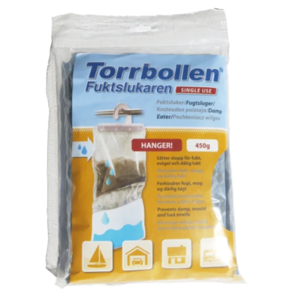 Torrbollen avfukterpose til oppheng