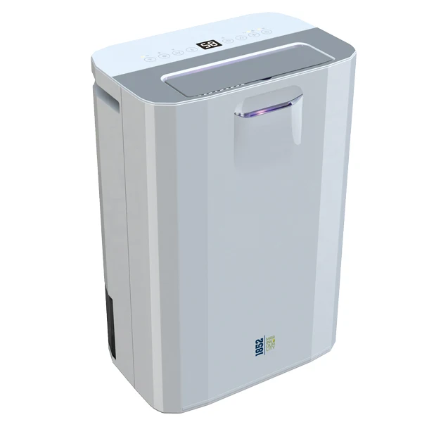1852, Avfukter med HEPA-filter og ionisering, 8,5 l/dag, 185 m³, 230 V