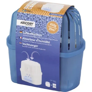 Absodry, Mini avfukter 450 g - Effektiv mot fuktighet og kondens (1 stk.)