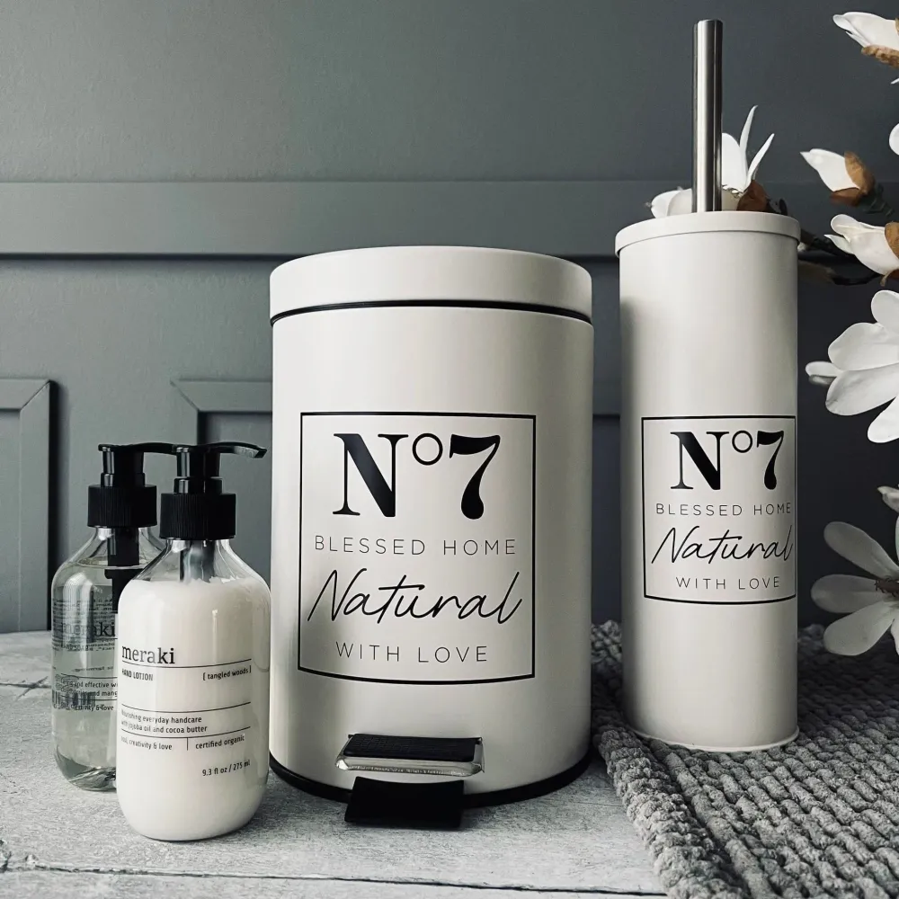Toalettsett No 7 - Hvit