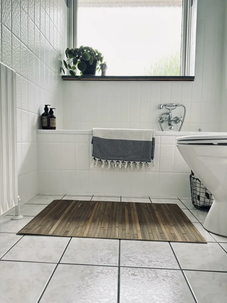 Badematte – Bambus semi dark