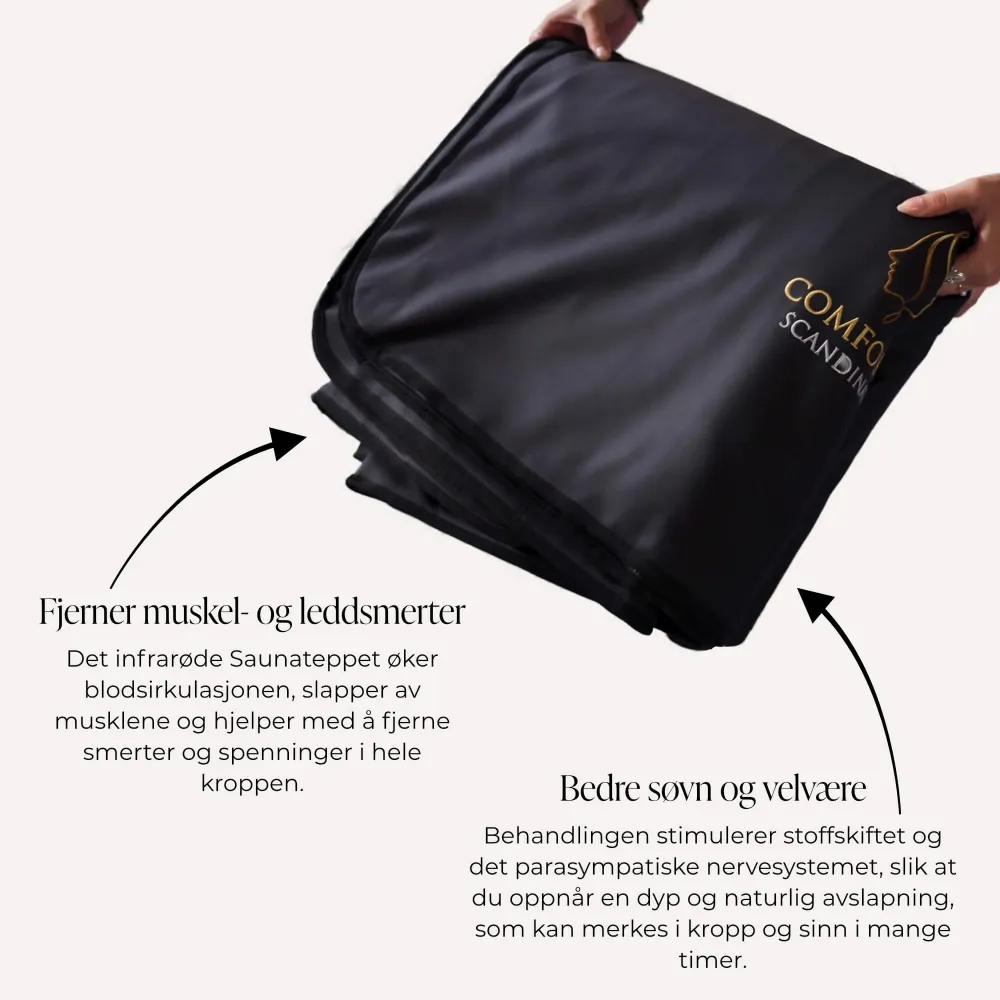 Comforth Infrarødt Luksus Saunateppe