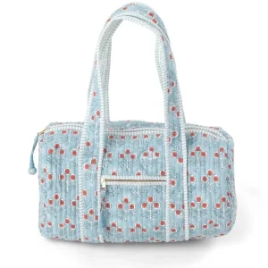 Bowling Bag med Bouquet-print – Chamois