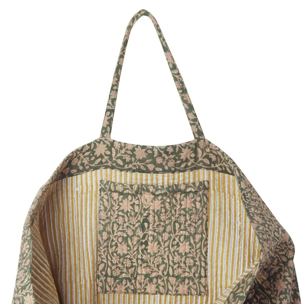 Håndlaget Bag - Khaki Khaki