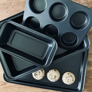 Bradepanner og former – Sett med 4 stk Non-stick