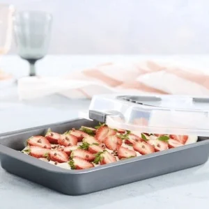Langpanne med lokk - Nonstick-belegg