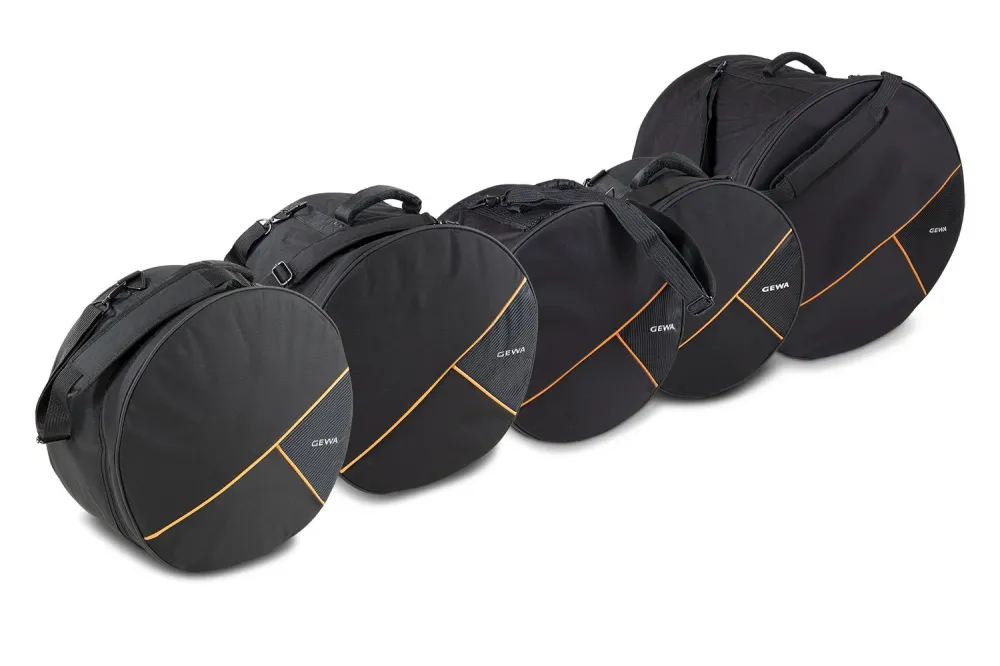 GEWA gigbag-sett trommesett Premium - 20x18, 10x9, 12x10, 14x14, 14x6,5"