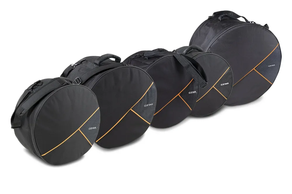 GEWA gigbag-sett trommesett Premium - 22x18, 10x9, 12x10, 14x14, 14x6,5"