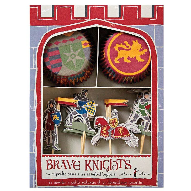 Muffinsformer Kit Riddere & Drager 48 deler