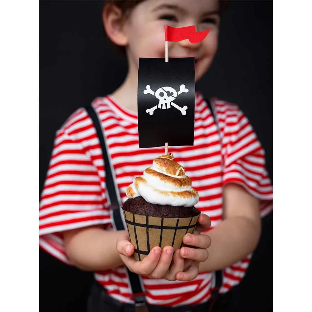 Piratparty Cupcake Kit