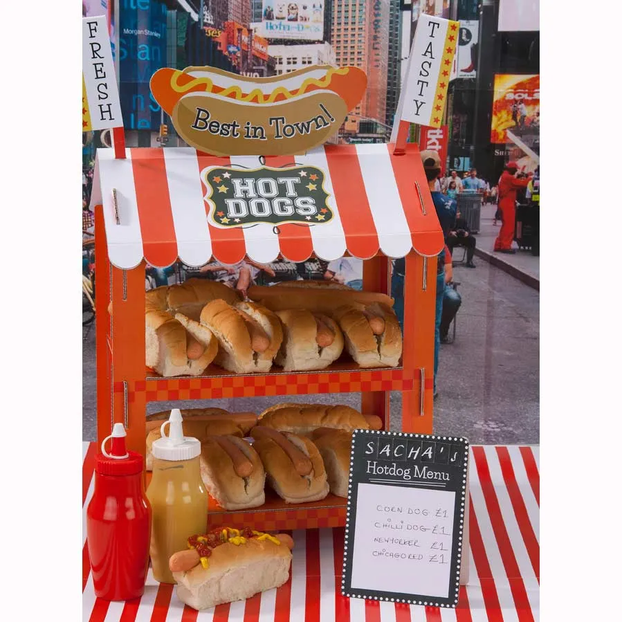 Popcorn og Pølse Stand 2 pk.