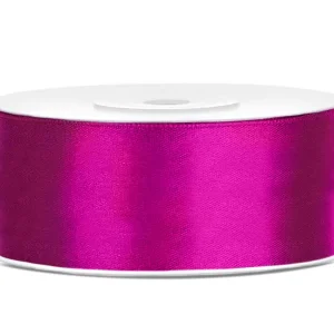Fuchsia Satengbånd 25M