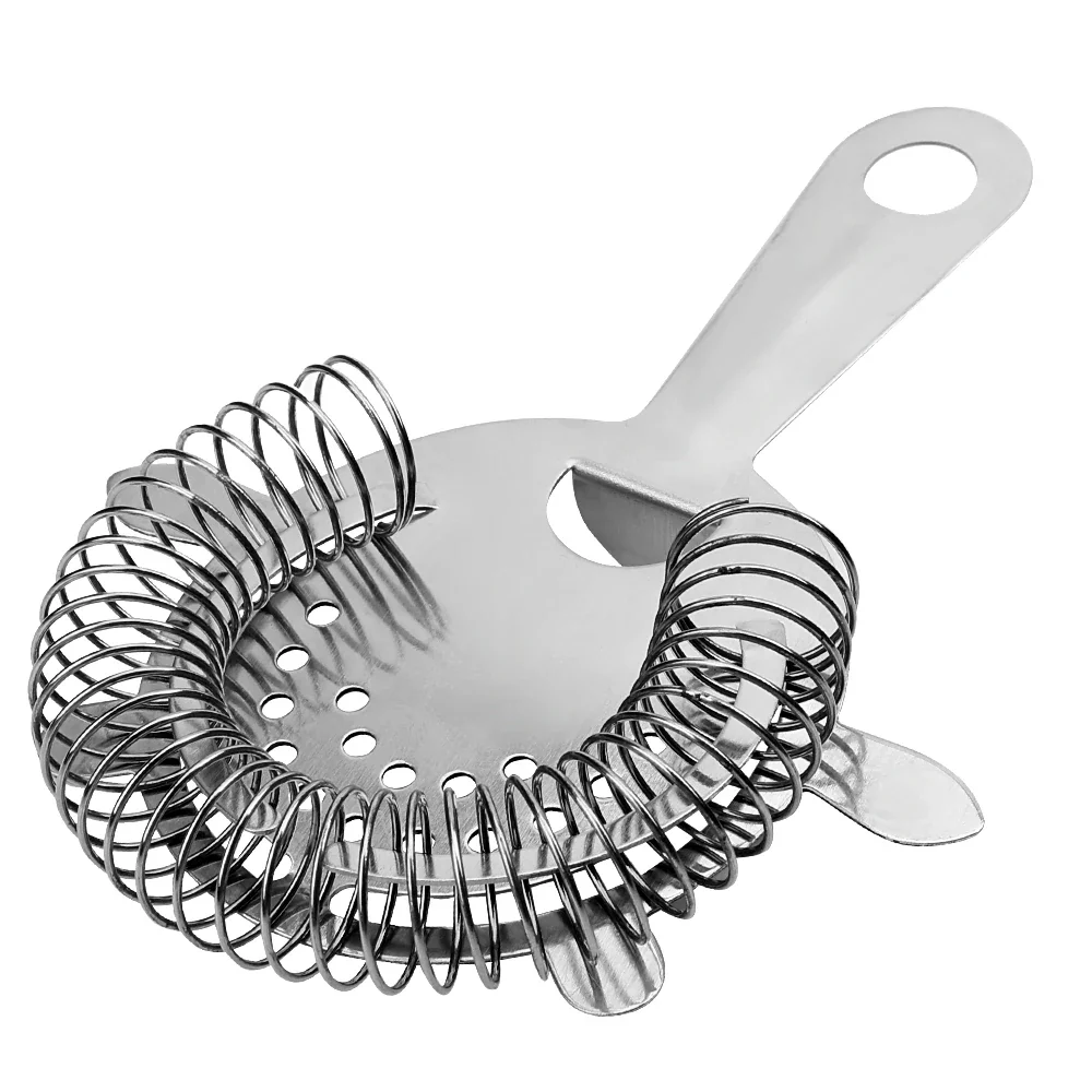 Stainless Steel Ice Strainer Bar Tools Eco Friendly Cocktail Shaker