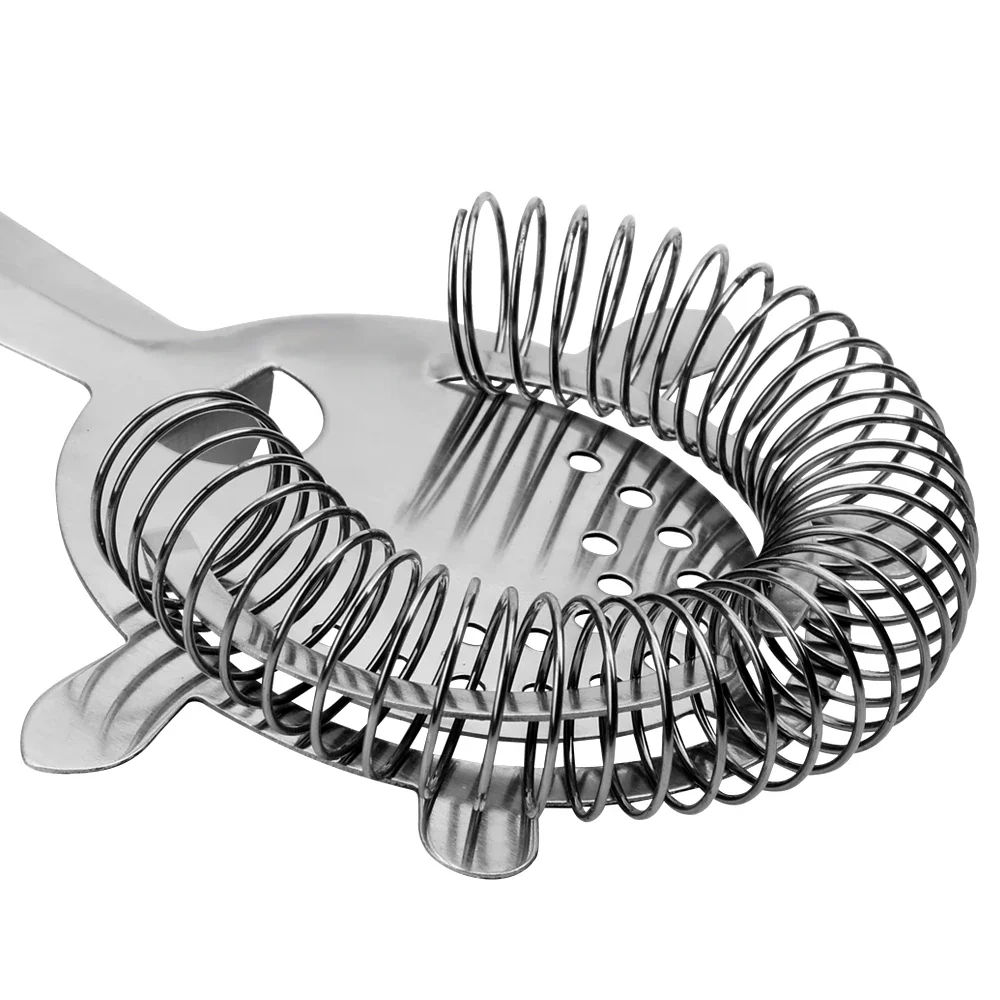 Stainless Steel Ice Strainer Bar Tools Eco Friendly Cocktail Shaker
