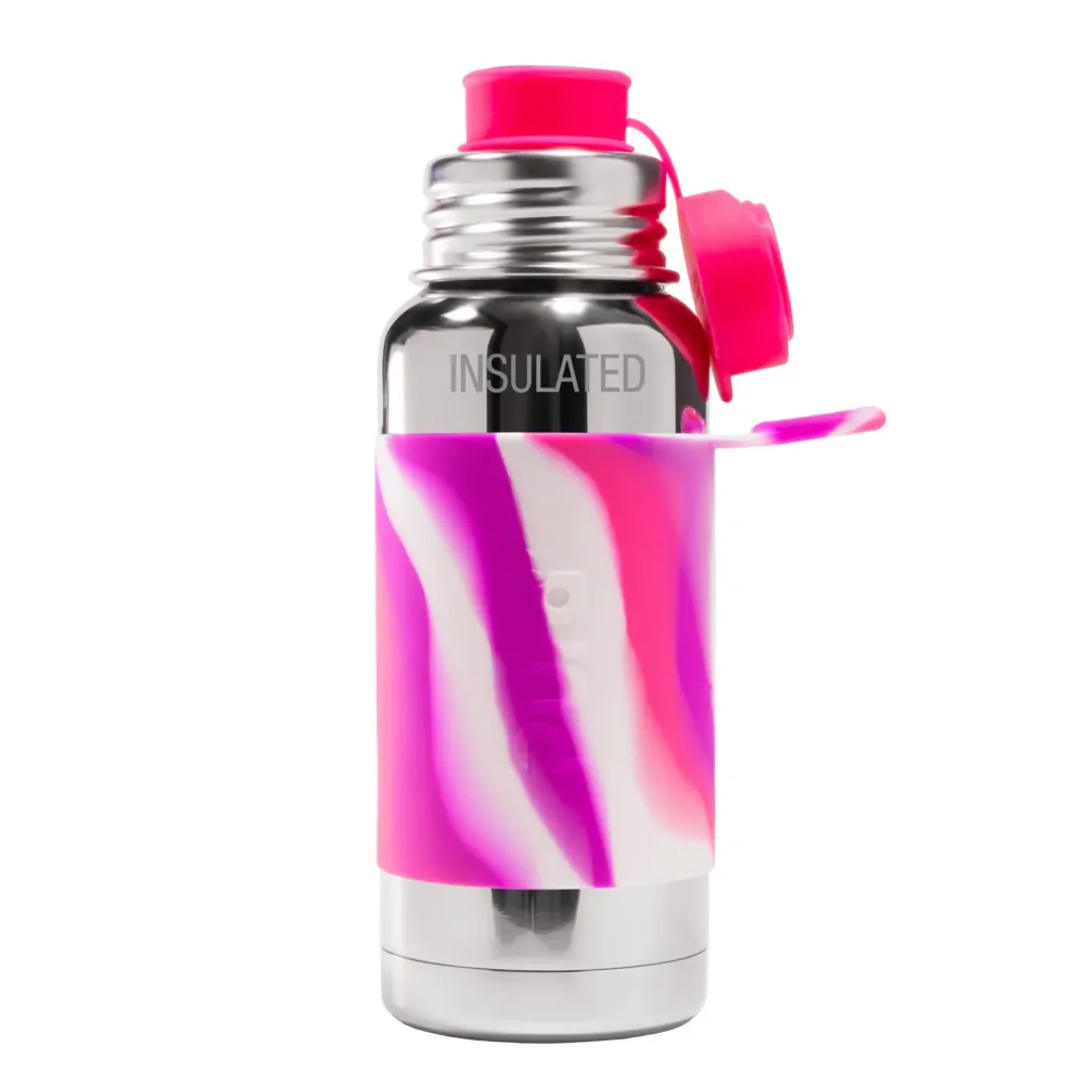 Pura Isolert sportsflaske 475 ml -pink swirl