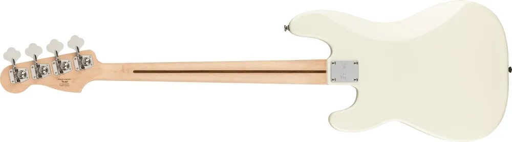 Fender Squier Affinity Precision elektrisk bass (olympisk hvit)