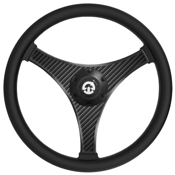 Riviera, Rat carbon sort Ø 350 mm - 3/4" konus