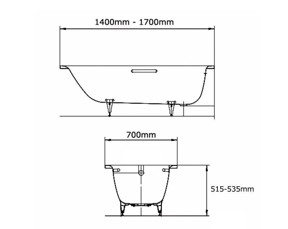 Kaldewei Eurowa 1700 Bath