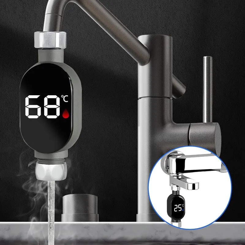Dusj Termometer med LED Skjerm