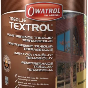 Owatrol, Terrasseolje Textrol med UV-filter, 1L