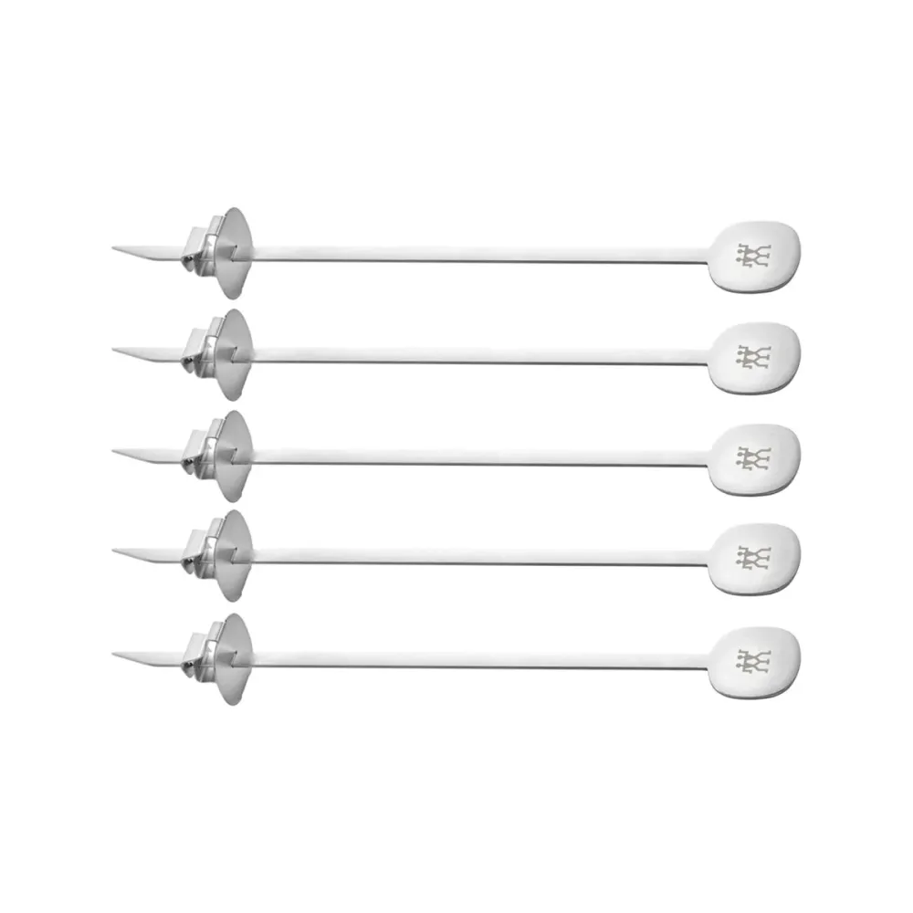 Grillspyd, 5 stk, rustfritt stål - ZWILLING BBQ+