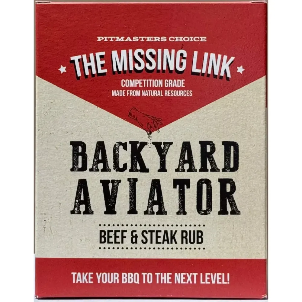 Missing Link Backyard Aviator BBQ Rub
