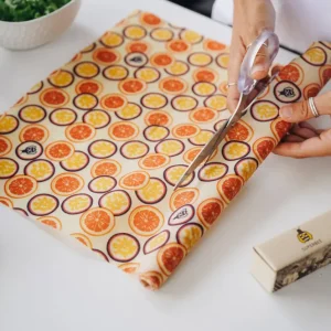 Gjenbrukbar bivoksrull til mat – klipp til ønsket størrelse (33 × 91 cm) – Passion. Forhåndsbestill, på lager 20.april