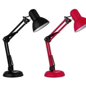 Arkitektlampe – svart bordlampe