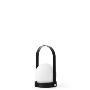Carrie Table Lamp, Portable - Black