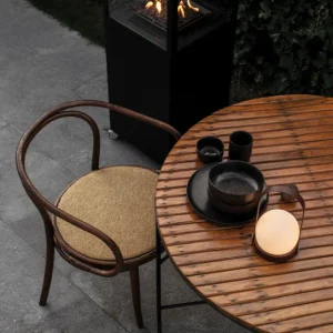 Carrie Table Lamp, Portable - Burned Red