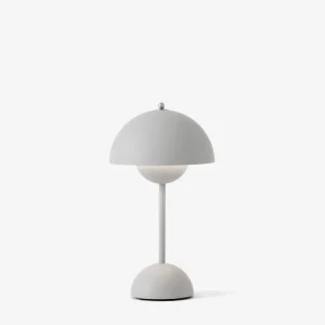 FLOWERPOT Table VP9 Portable lamp Matt light grey